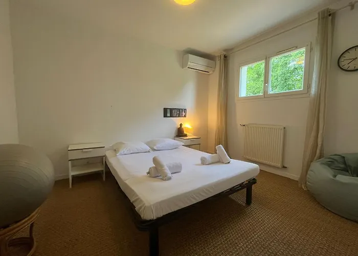 Belle Villa Avec Jacuzzi, Parking, Climatisation, Jardin, Calme 비아히쯔